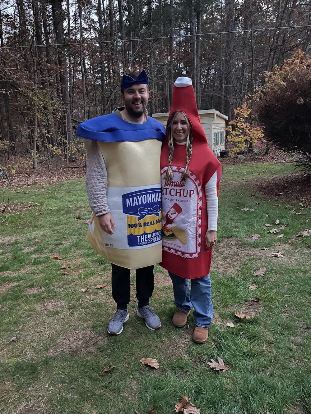 Adult Ketchup & Mustard Costume